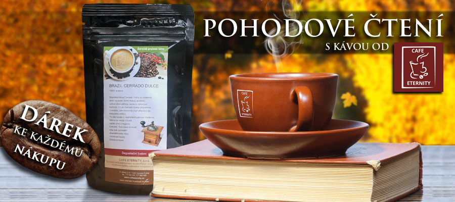 Dárek ke každému nákupu - káva od Cafe Eternity